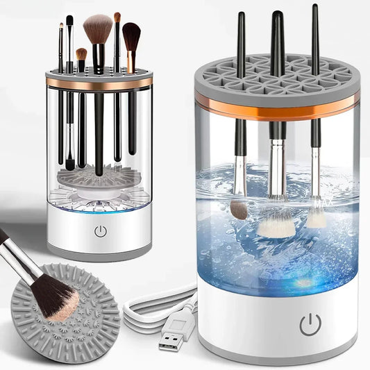 Electric Makeup Brush Cleaner – Automatic, Rechargeable