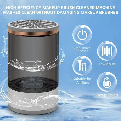 Electric Makeup Brush Cleaner – Automatic, Rechargeable